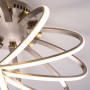 Потолочный светодиодный светильник Eurosvet 90100/5 сатин-никель