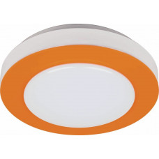 Светодиодный светильник накладной Feron AL539 тарелка 8W 6400K оранжевый