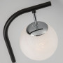 Настольная лампа декоративная Eurosvet Globe 01039/1 хром/черный